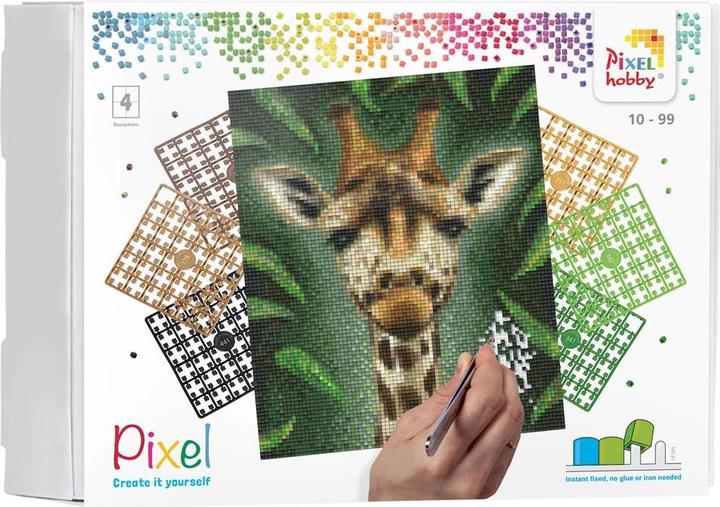 Produktbild Pixelhobby Pixel Classic 4 Basisplatten-Kit - Giraffe
