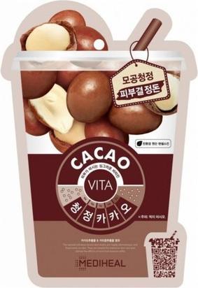 Immagine prodotto Mediheal Cacao Vita Mask Maschera Regolatrice e Detergente al Cacao 20Ml (20 ml)