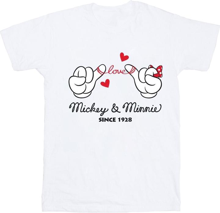 Image du produit Disney - T-shirt MICKEY MOUSE LOVE HANDS - Homme (L)