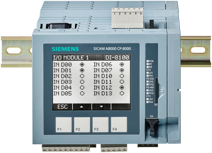 Siemens SICAM A8000 Module processeur CP-8000 -40-+70°C Affichage max. 116 I/O