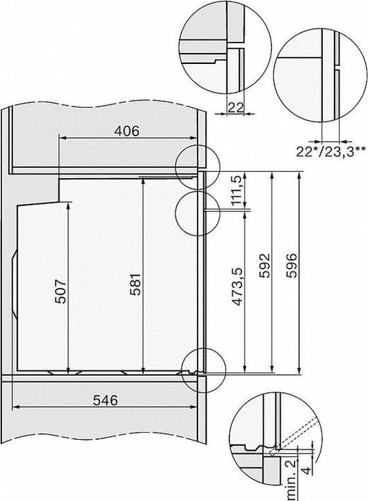 Image du produit Miele H 2860-60 B /CleanSteel 11110920