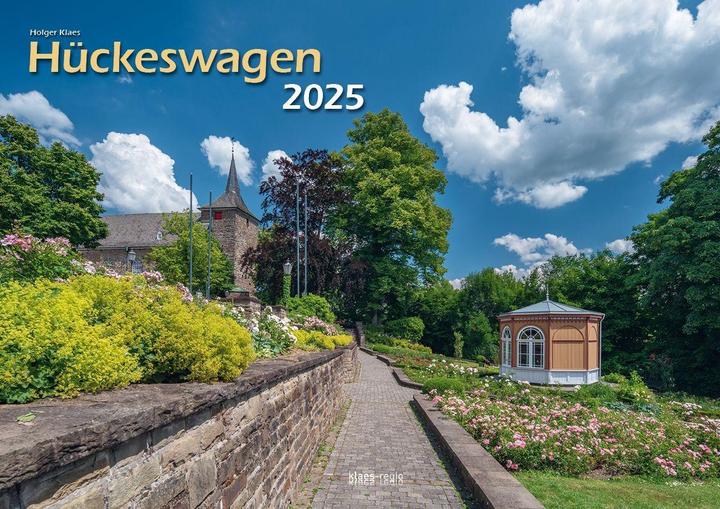 Immagine prodotto Hückeswagen 2025 calendario illustrato A3 paesaggio con rilegatura a spirale (A3, Copertina rigida, Tedesco)