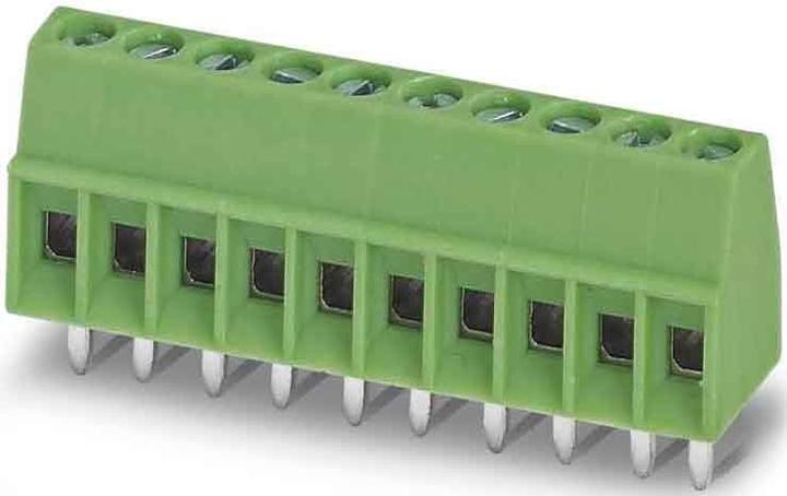 Actual product image Phoenix Contact 6 way PCB vertical mount terminal,2.54mm