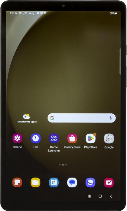 Produktbild Samsung Galaxy Tab A9 (nur WLAN, 8.70", 64 GB, Silver)