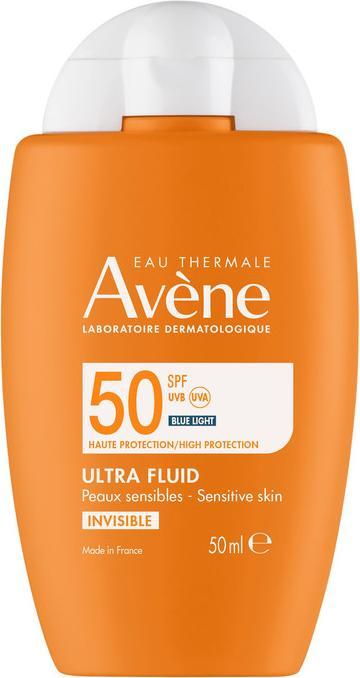 Avène Ultra Fluid Invisible (Sun cream face, SPF 50, 50 ml, 68 g)