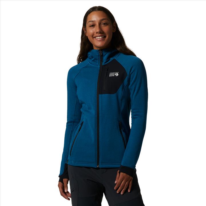 Produktbild Mountain Hardwear W Polartec Power Grid Full Zip Hoody (L)