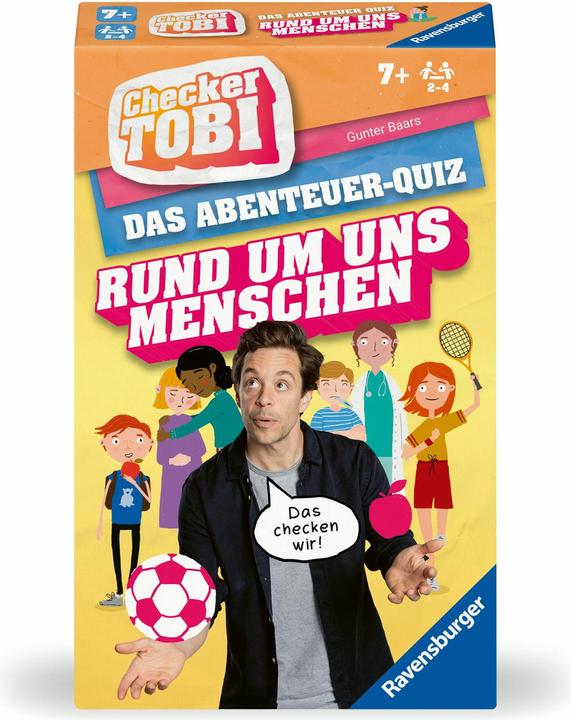 Ravensburger 22492 - Checker Tobi Rund um die Welt - Das Abenteuerquiz für Kinder ab 7 Jahren, Quiz (Deutsch)