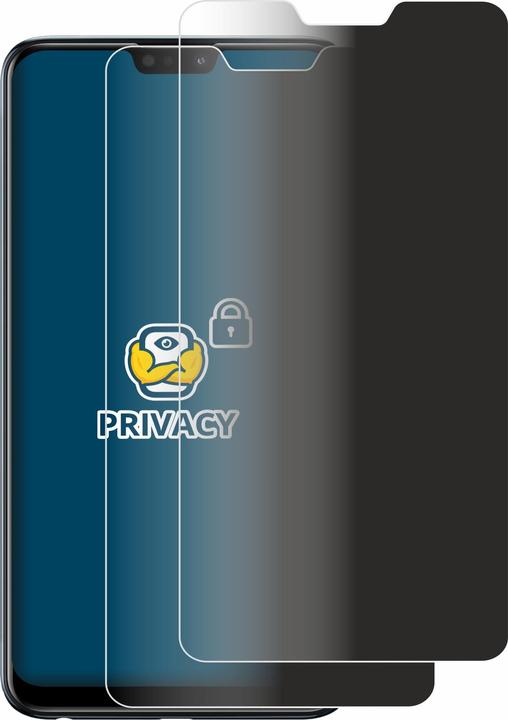 Produktbild BROTECT Sichtschutzfolie Anti-Spy Privacy Folie Blaulicht-Schutz (2 Stück, Asus Zenfone Max (M2))