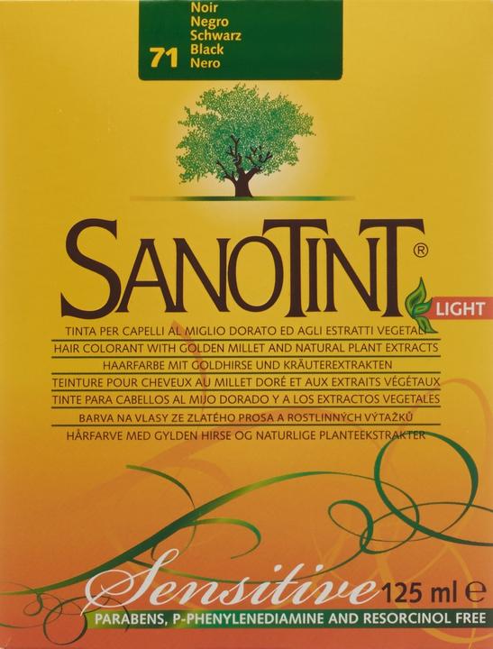 Immagine prodotto Sanotint Sensitive Light Haarfarbe 71 schwarz (71)