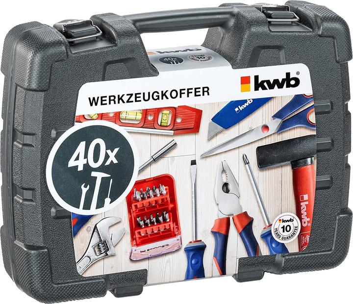 Actual product image kwb Tool box 40 pcs. (40 pieces)