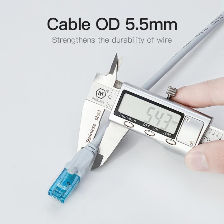 Actual product image Vention UTP cat.5E network cable VAP-A10-S1500 15m Blue (S/UTP, CAT5, 15 m)