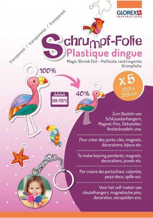Glorex Schrumpffolie