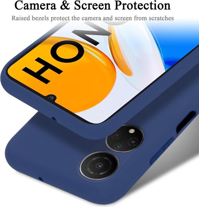 Productafbeelding Cadorabo TPU Liquid Silicone Hoesje voor Honor X7 (Honor X7)