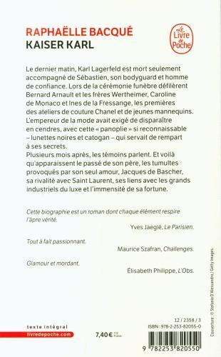 Immagine prodotto Empereur Karl (Francese, Bacqué Raphaëlle, 2024)