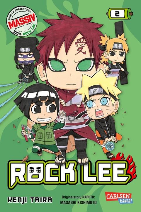 Actual product image Rock Lee Massiv 2 (German, Masashi Kishimoto, Kenji Taira, Miyuki Tsuji, 2023)