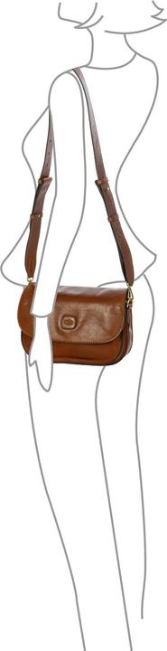 Actual product image Brics Volterra shoulder bag leather 25.5 cm