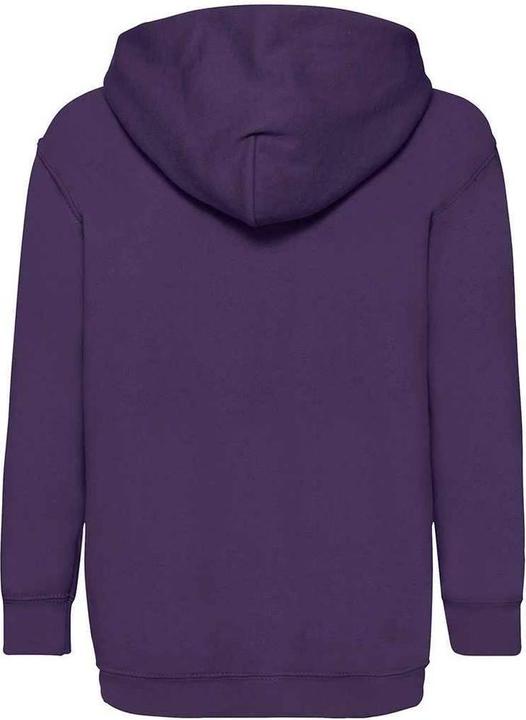 Actual product image Fruit of the Loom Childrens/Kids Classic Hooded Sweatshirt (128)