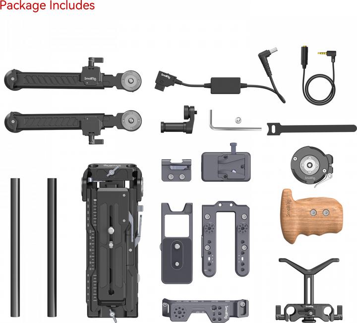 Actual product image SmallRig 4125 Shoulder Rig Kit for Sony FX6 (Cage accessories)