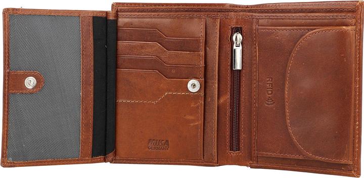 Actual product image Mika Wallet RFID leather 9.5 cm