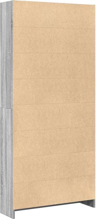 Image du produit VidaXL Bücherregal Regal Standregal Büroregal Aufbewahrungsregal Grau Sonoma (80 x 24 x 176 cm)