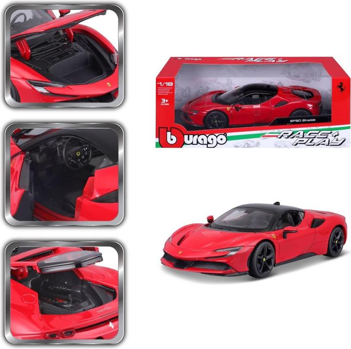 Produktbild Bburago Ferrari R&P SF90