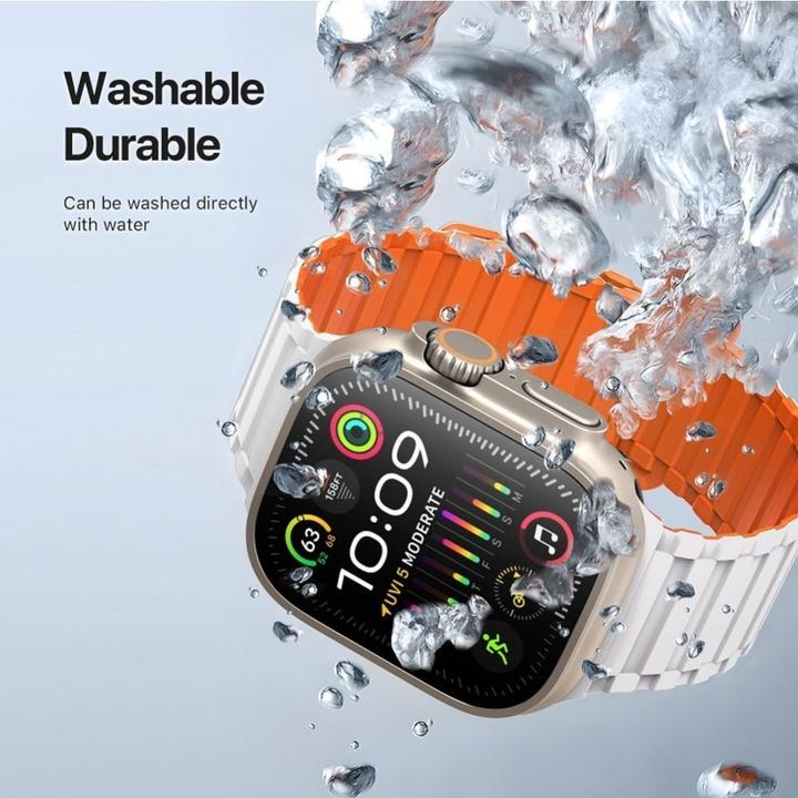 Actual product image Dux Ducis KJ bracelet (42 mm, 45 mm, 44 mm, 49 mm, Silicone)