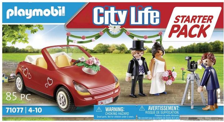 Produktbild Playmobil Starter Pack Hochzeit (71077, Playmobil City Life)
