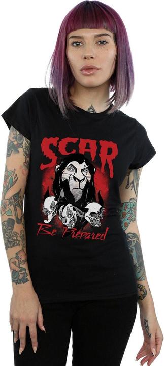 Image du produit Disney - T-shirt THE LION KING SCAR BE PREPARED - Femme (M)