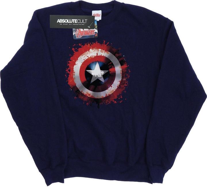 Avengers Captain America Art Shield Sweatshirt