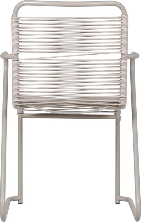 Produktbild Fiam LIDO STUHL MIT ARMLEHNE - 4er Pack TAUPE - ALUMINIUM