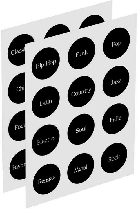 Senic MoodBlocks Genre Sticker Set, Zubehörtyp: Aufkleber