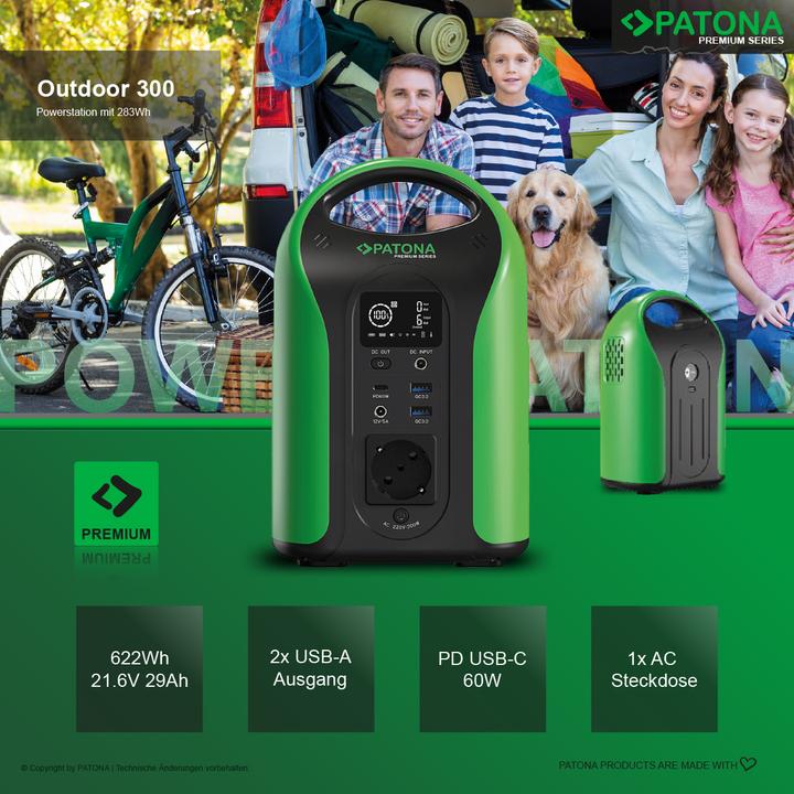 Produktbild Patona Powerstation (296 Wh, 2.46 kg)