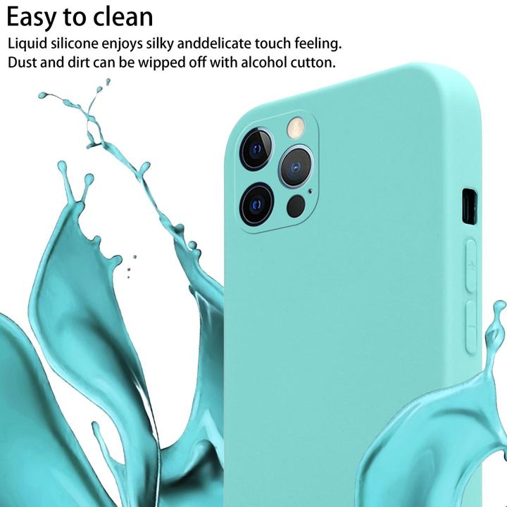 Actual product image Cadorabo TPU Cover Mobile Phone Chain Liquid (Apple iPhone 12, Realme 12 Pro+)