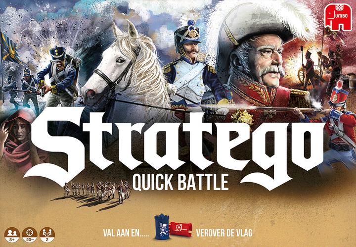 Actual product image Jumbo Stratego Quick Battle NEW, d/f/i (German, French, Italian)