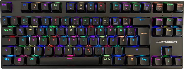 Actual product image LC-Power LC-KEY-MECH-2-RGB-C-W (DE, Wireless, Cable)