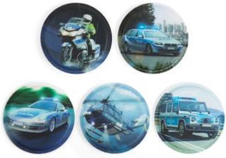 Actual product image Ergobag Klettie set police 5 pcs.