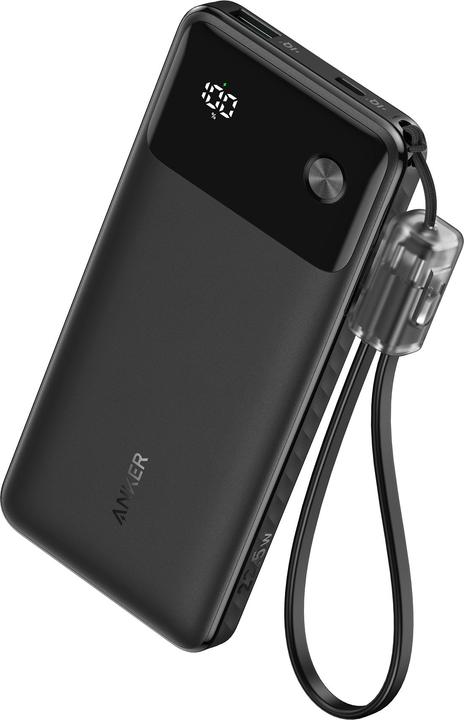 Produktbild Anker PowerBank 10000mAh 22.5W black (10000 mAh, 22.50 W, 22.50 Wh)