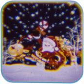 Actual product image Ootb Projection lamp, Christmas, incl. 3 x AG13