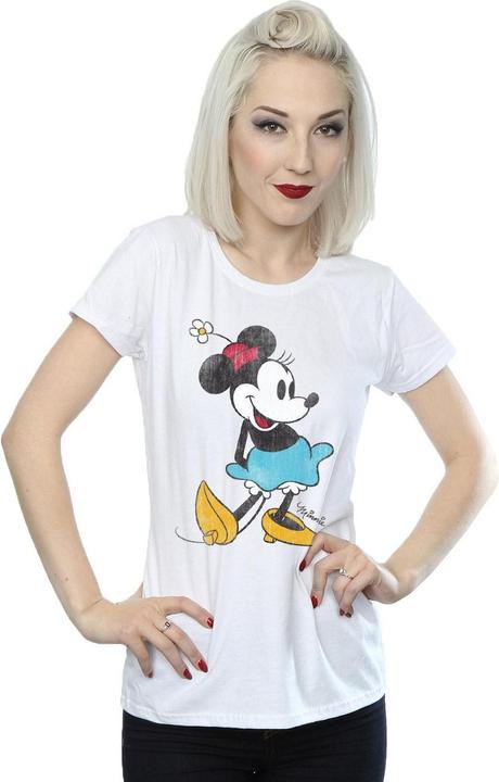 Actual product image Disney Womens/Ladies Classic Minnie Mouse Cotton T-Shirt (S)