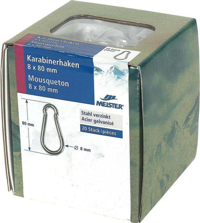 Produktbild Meister Karabinerhaken