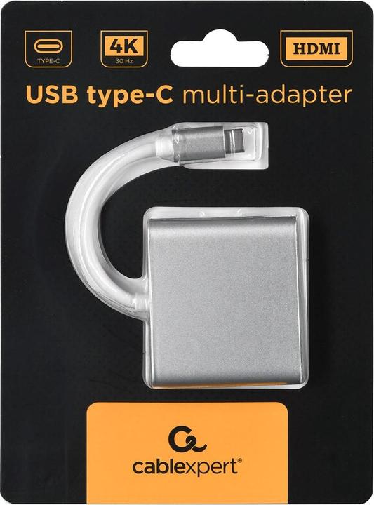 Immagine prodotto Gembird A-CM-HDMIF-02-SV (USB-C, 3 Porti)