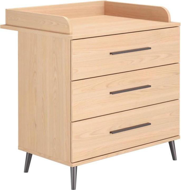 Actual product image Paidi Transland Nicky cot & chest of drawers incl. changing unit (120 x 60 cm)