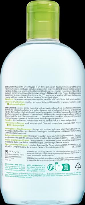 Produktbild Bioderma H2O Pompe Inversée (Mizellenwasser, 500 ml)