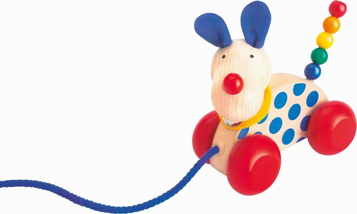 Selecta Spielzeug Chien à tirer Nico