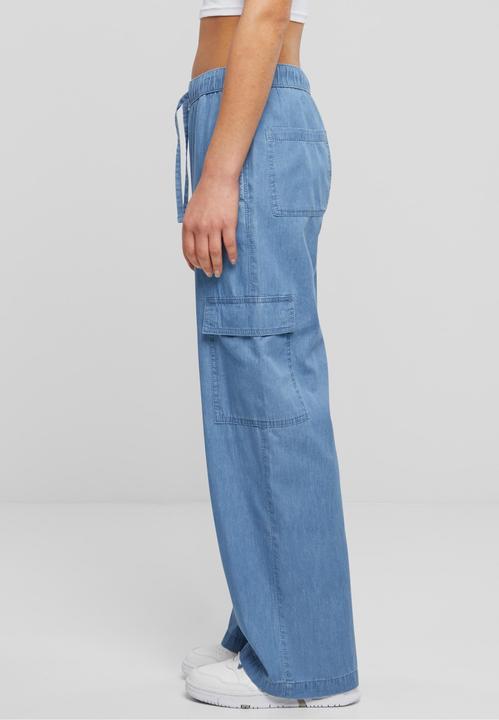 Immagine prodotto Urban Classics Pantaloni cargo in denim leggero da donna - 138401 (3XL)
