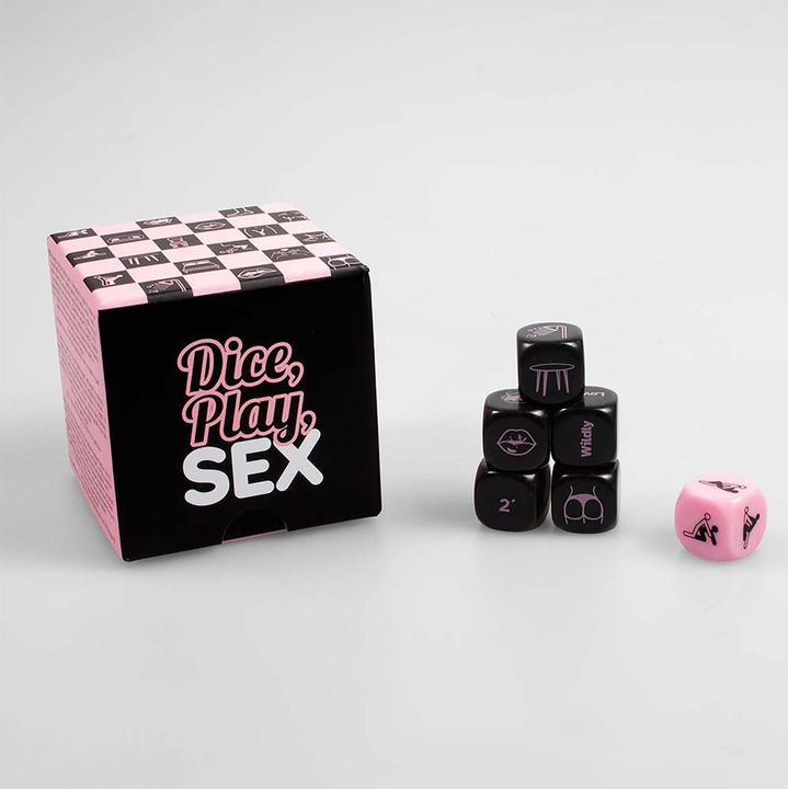 Image du produit Secret play Dice, Play, Sex (Jeux de dés, Anglais, Français, Néerlandais, Portugais, Italien, Allemand)