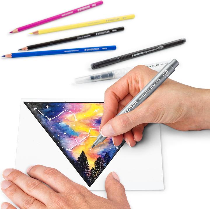 Image du produit Staedtler Design Journey" Set d'aquarelles de signes du zodiaque (Multi)