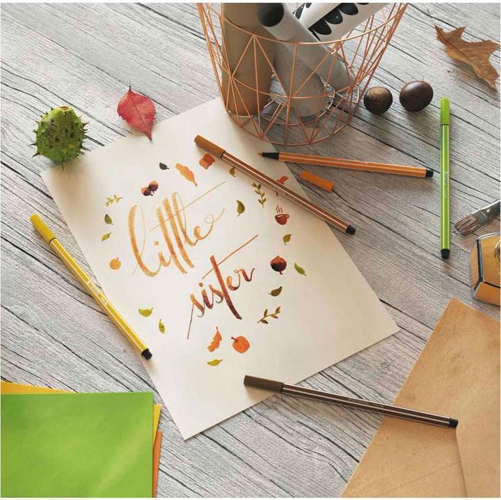 Produktbild STABILO Pen 68 Premium-Filzstift (Dunkelgrau, 1 x)