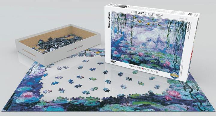 Actual product image Eurographics Water Lilies by Claude Monet (1000 pieces)