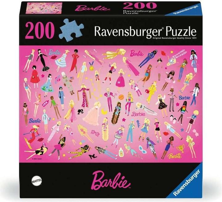 Immagine prodotto Ravensburger Puzzle Moment 12001492 - Ispira le bambine dal 1959 - Puzzle di Barbie da 200 pezzi per (200 pezzi)
